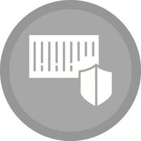 Barcode Security Icon Design vector