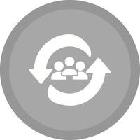Career Change Icon Design vector