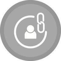 Contact Links Icon Design vector