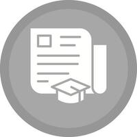 Journalism Education Icon Design vector