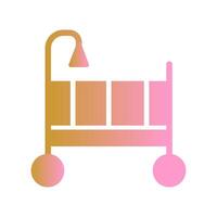 Nursery Decor Icon Design vector