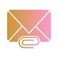 Attachments Icon Design vector