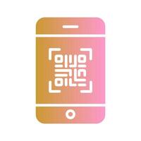 Scanning App Icon Design vector