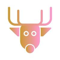 Rudolf Icon Design vector