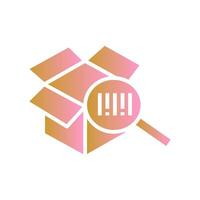 QR Code Scan Icon Design vector