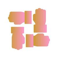 Teamwork Icon Design vector