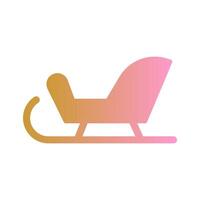 Sleigh Icon Design vector