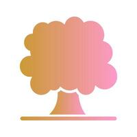 Deciduous Tree Icon Design vector