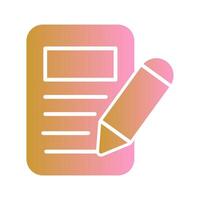 Copywriting Icon Design vector