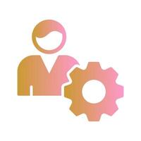 Professional Development Icon Design vector