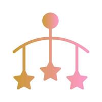 Crib Dreams Icon Design vector