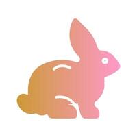Rabbit Icon Design vector