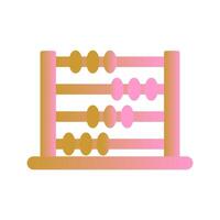 Abacus Icon Design vector