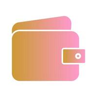 Wallet Icon Design vector