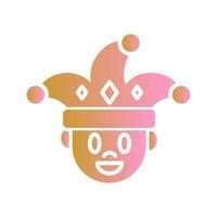 Clown Icon Design vector