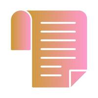 Document Icon Design vector