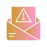 Spam Filter Icon Design vector