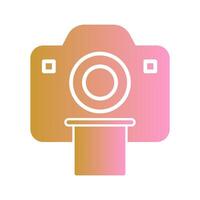 Polaroid Photos Icon Design vector