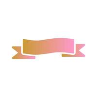 Ribbon Icon Design vector