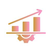 Performance Metrics Icon Design vector
