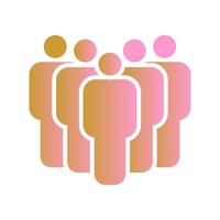 Diversity and Inclusion Icon Design vector