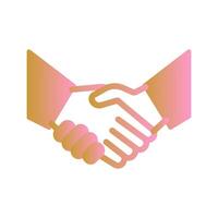 Handshake Icon Design vector