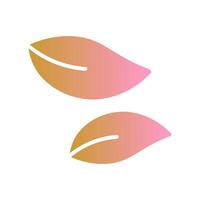 Leaf Icon Design vector