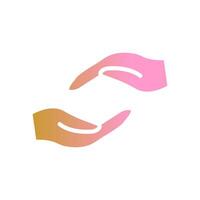 Supportive Hand Icon Design vector