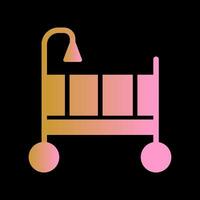 Nursery Decor Icon Design vector