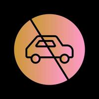 Prohibited Sign Icon Design vector