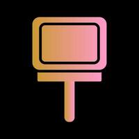 Billboard Icon Design vector