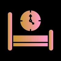 Bedtime Routine Icon Design vector