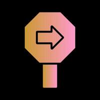 Right Arrow Icon Design vector