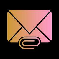 Attachments Icon Design vector