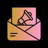 Email Marketing Icon Design vector