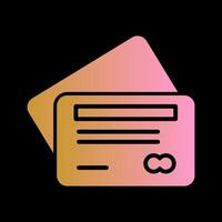 Credit Card Icon Design vector