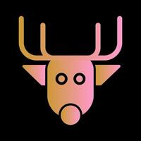 Rudolf Icon Design vector