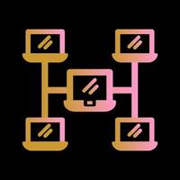 Connection Icon Design vector