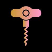Wine Opener Icon Design vector