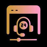 Support Forum Icon Design vector