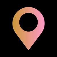 Map Pin Icon Design vector