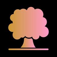 Deciduous Tree Icon Design vector