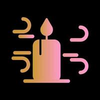 Blowing Candles Icon Design vector