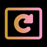 Refresh Symbol Icon Design vector