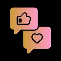 User Feedback Icon Design vector