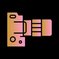 DSLR Essentials Icon Design vector