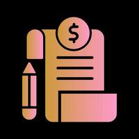 Contract Icon Design vector