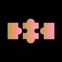 Puzzle Icon Design vector