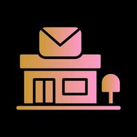 Post Office Icon Design vector