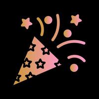 Surprise Party Icon Design vector
